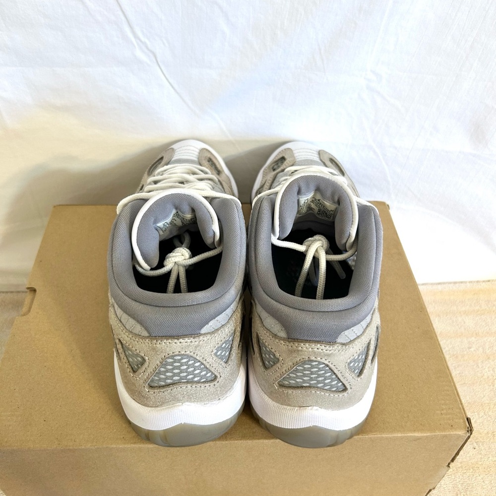 AUTHENTIC Jordan 11 Retro Low IE Light Orewood Brown size 9.5 919712-102 2022 - Picture 6 of 9